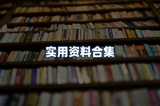 实用PDF资料展示